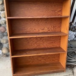 BOOKCASE SOLID WOOD $30