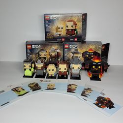 LEGO Lord Of The Rings Brick Headz 100% complete