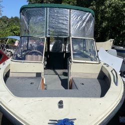 1999 Crest Liner 1850 Boat Trailer And Motors