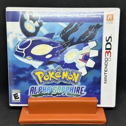 2014 Pokemon Alpha Sapphire Nintendo 3DS Game