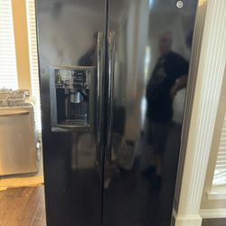 GE Black Refrigerator for Sale