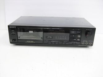 READ!!! Sony TC-RX50ES Auto Reverse Cassette Deck Laser Amorphous Head AS-IS