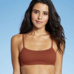 Burnt Orange Bikini Top