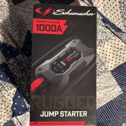 New Schumacher 1000A Jump Starter