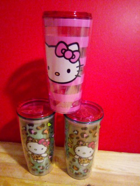 Hello Kitty Slider Top Cups $6 Each