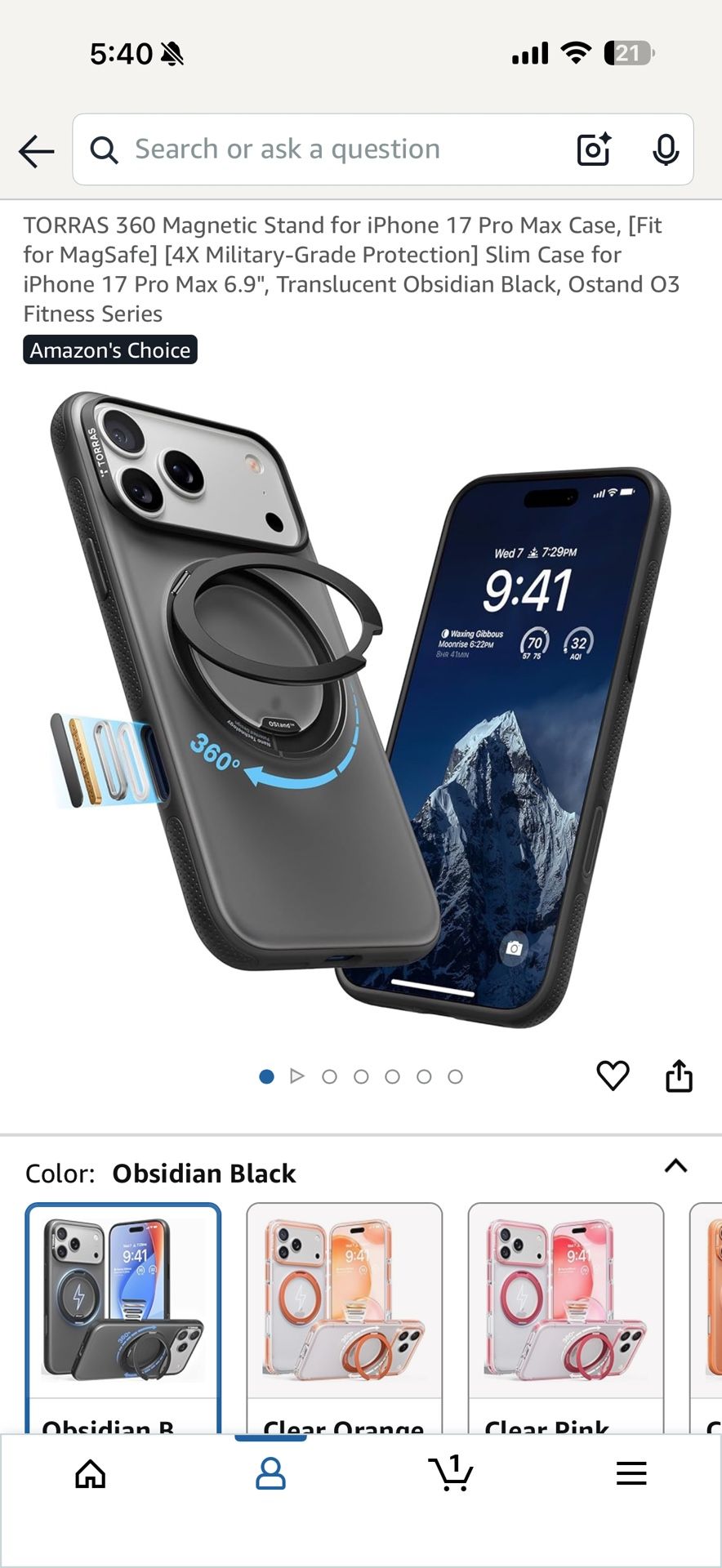 iPhone 17 Pro Max Case