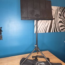 Peak SMS-20 Portable Music Stand (Solid Desk) with Carry Case
