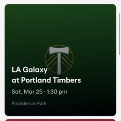 Timbers Tickets 