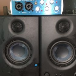 Presonus Monitors (Free Interface As Well)