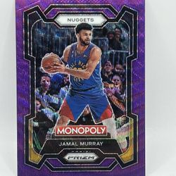 Jamal Murray Monopoly Purple Wave Card.  Nuggets 