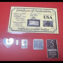 Rare Titanic Silver Bar Collectable With Fraction Bars