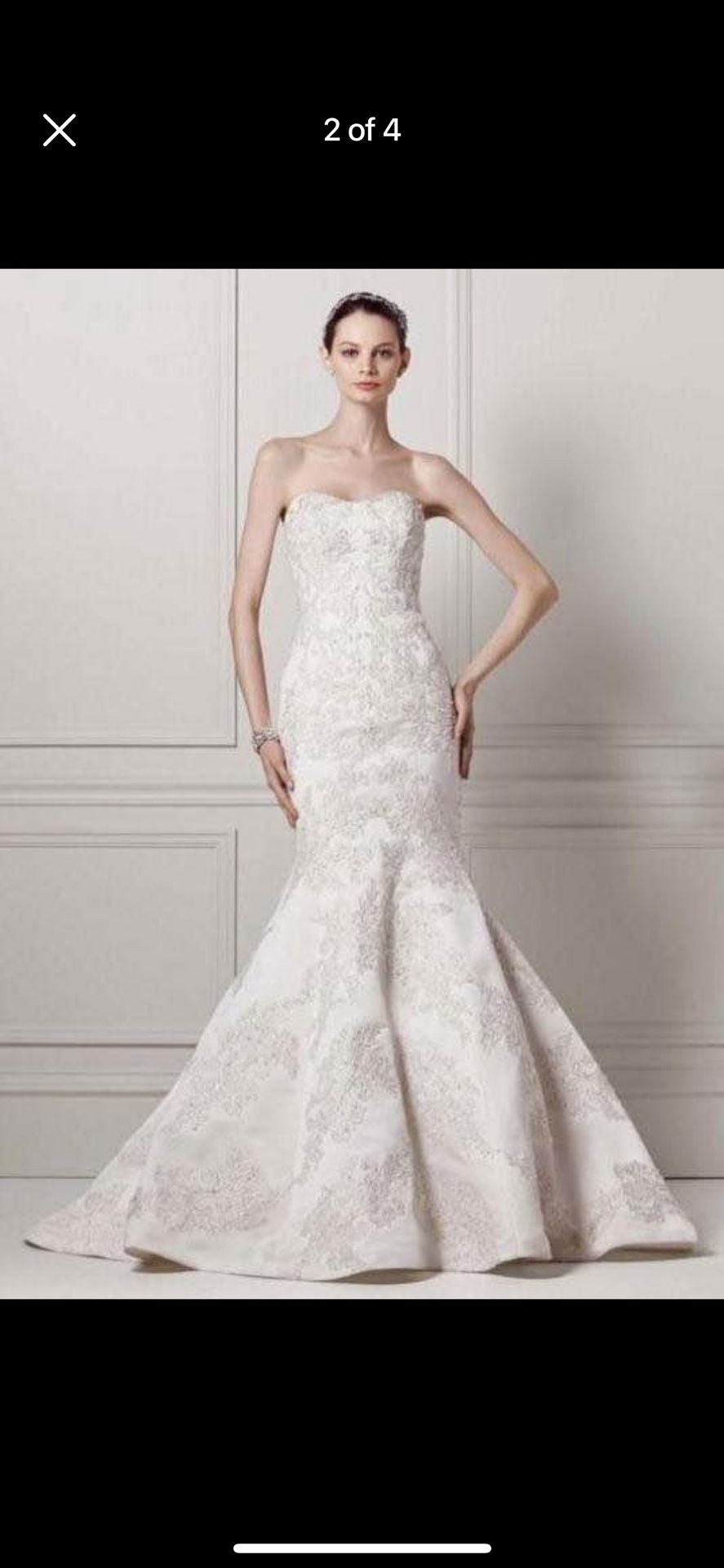 Oleg Cassini wedding Dress