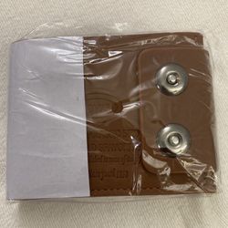 Mens Leather Foldable Pocket Wallet