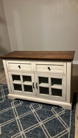 Farmhouse Sideboard Buffet Cabinet