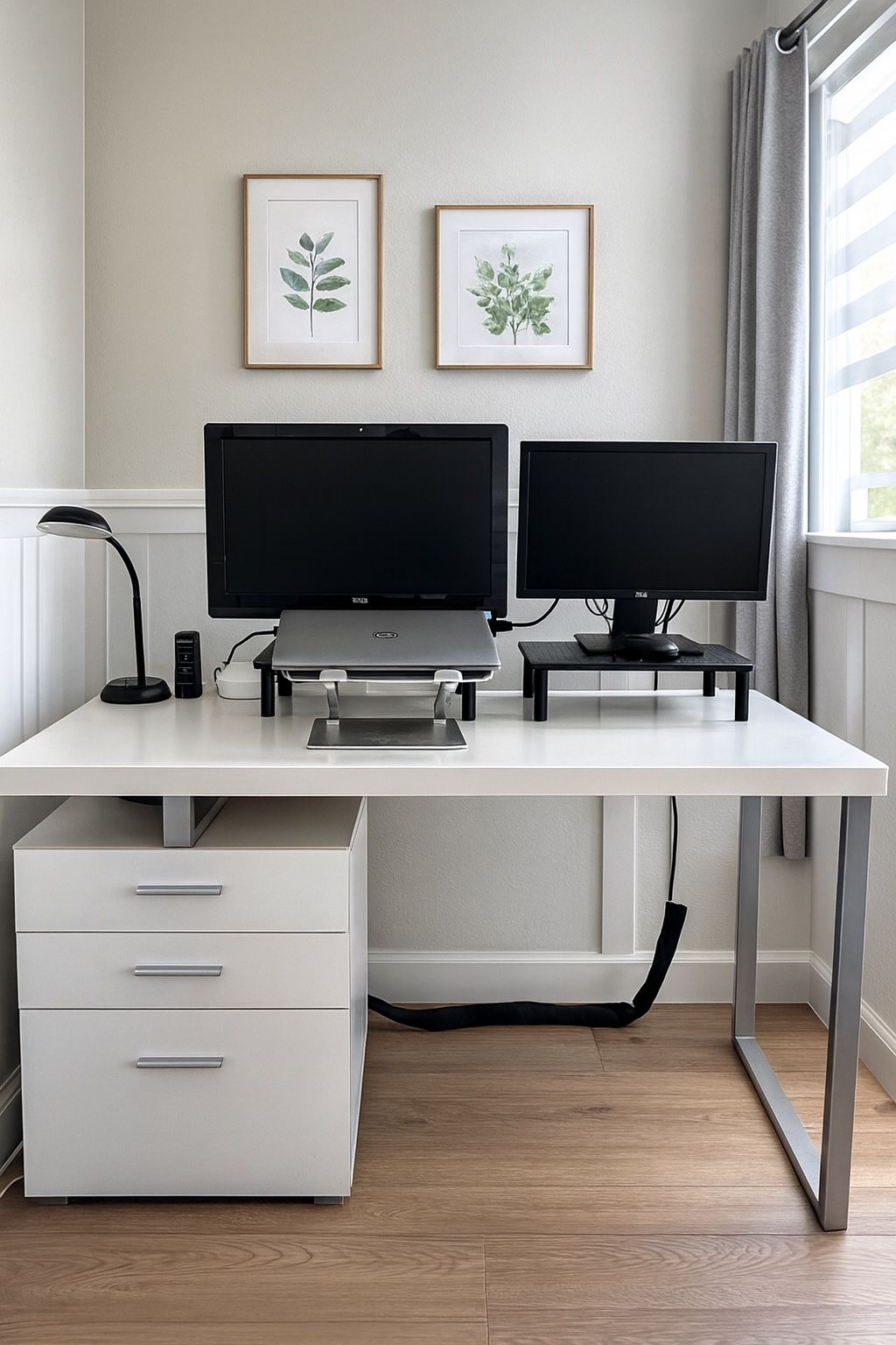 Computer Desk With Drawers
