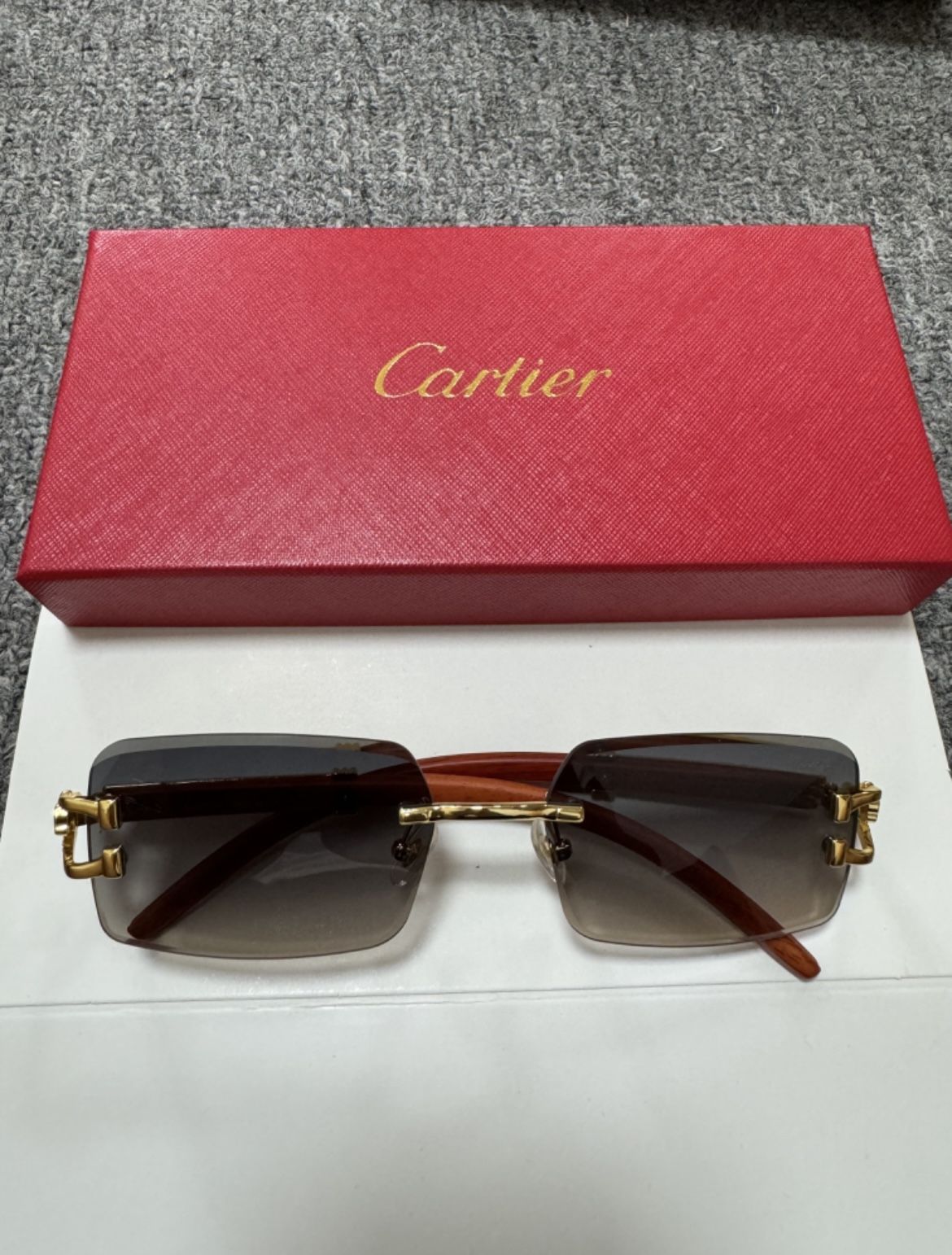 Authentic Cartier Sunglasses – Luxury Designer Eyewear, Mint Condition