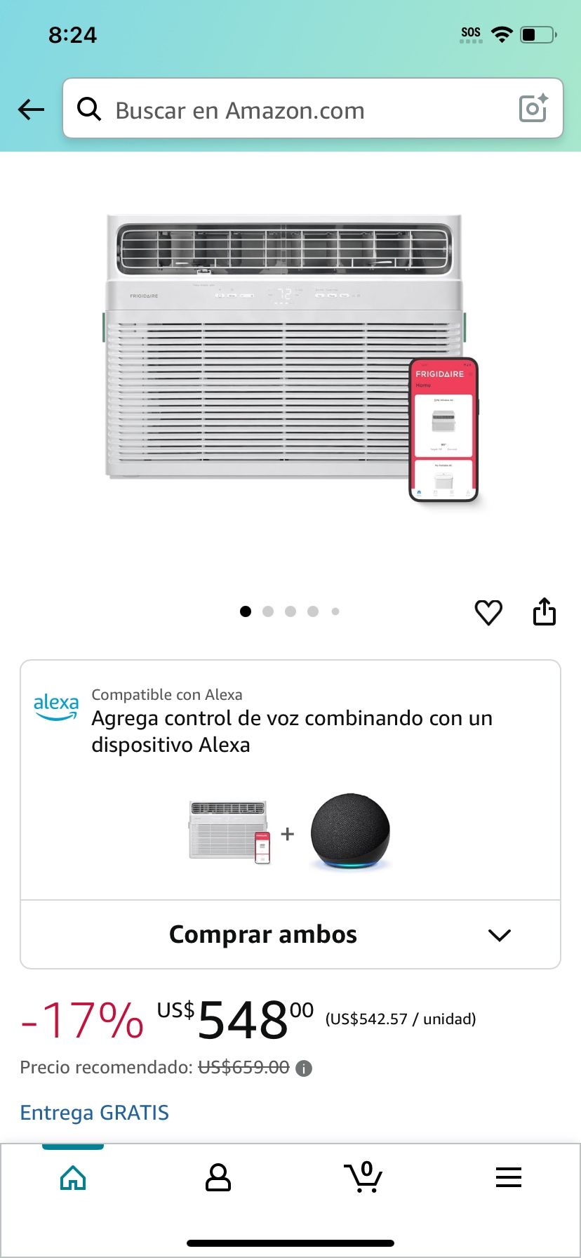 18,000 BTU Window Air Conditioning