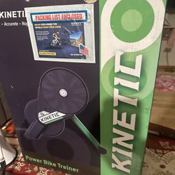 Kinetic For Indoor Biking. Heart Moniter