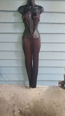 Shane Justin black cutout jumpsuit