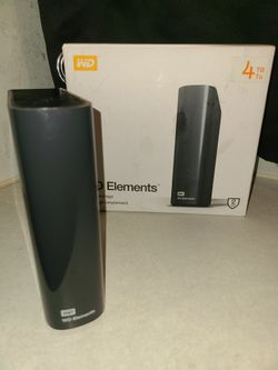 4TB EXTERNAL HARD DRIVE USED GREAT CONDITION 👍...CHECK OUT MY PAGE FOR MORE..