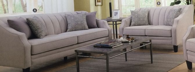 2Pc Living Room Set
