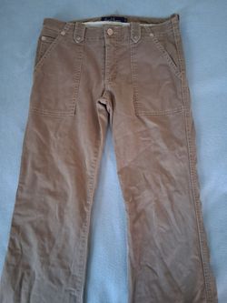 Earl jeans- beige flare y2k strap jeans