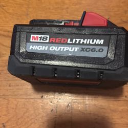 6.0 Milwaukee Battery 
