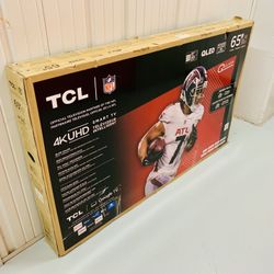 TCL 65" Q Class 4K UHD QLED Google Smart TV  Brand New In Box  Delivery $25