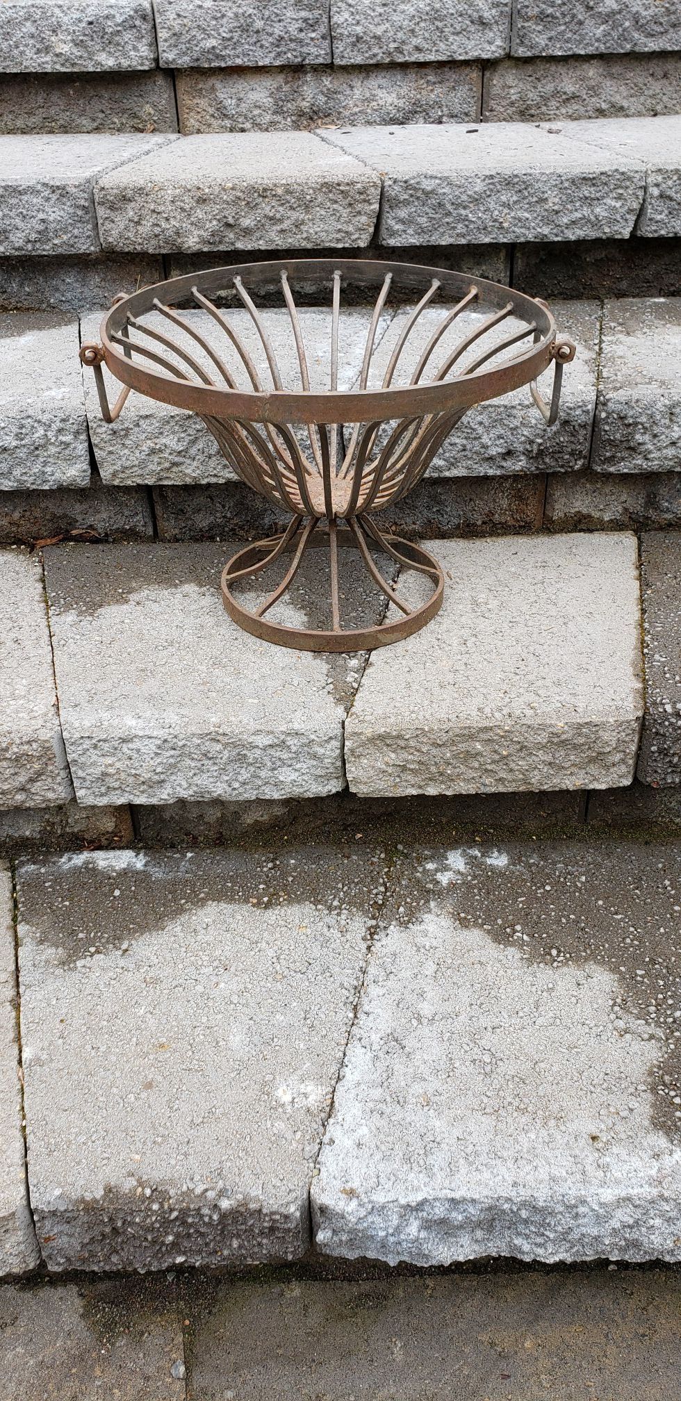 Cast Iron Planter Basket