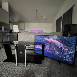 tv & stand (make offer)