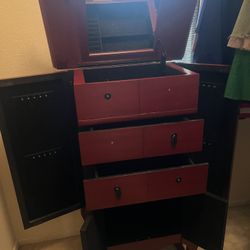 HUGE Jewelry Cabinet