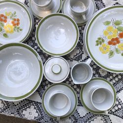Vintage Like-new Condition Stonecrest Andre Ponche Designer Collection Bouquet 4374 Japan