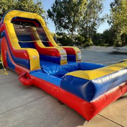 14’ slide with POOL!