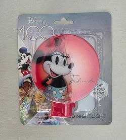 Disney 100 Minnie Mouse LED Nightlight