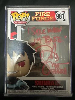 Shinra signed Funko pop