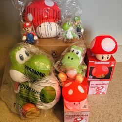 Super Mario Galaxy Yoshi Popcorn Bucket Etc..