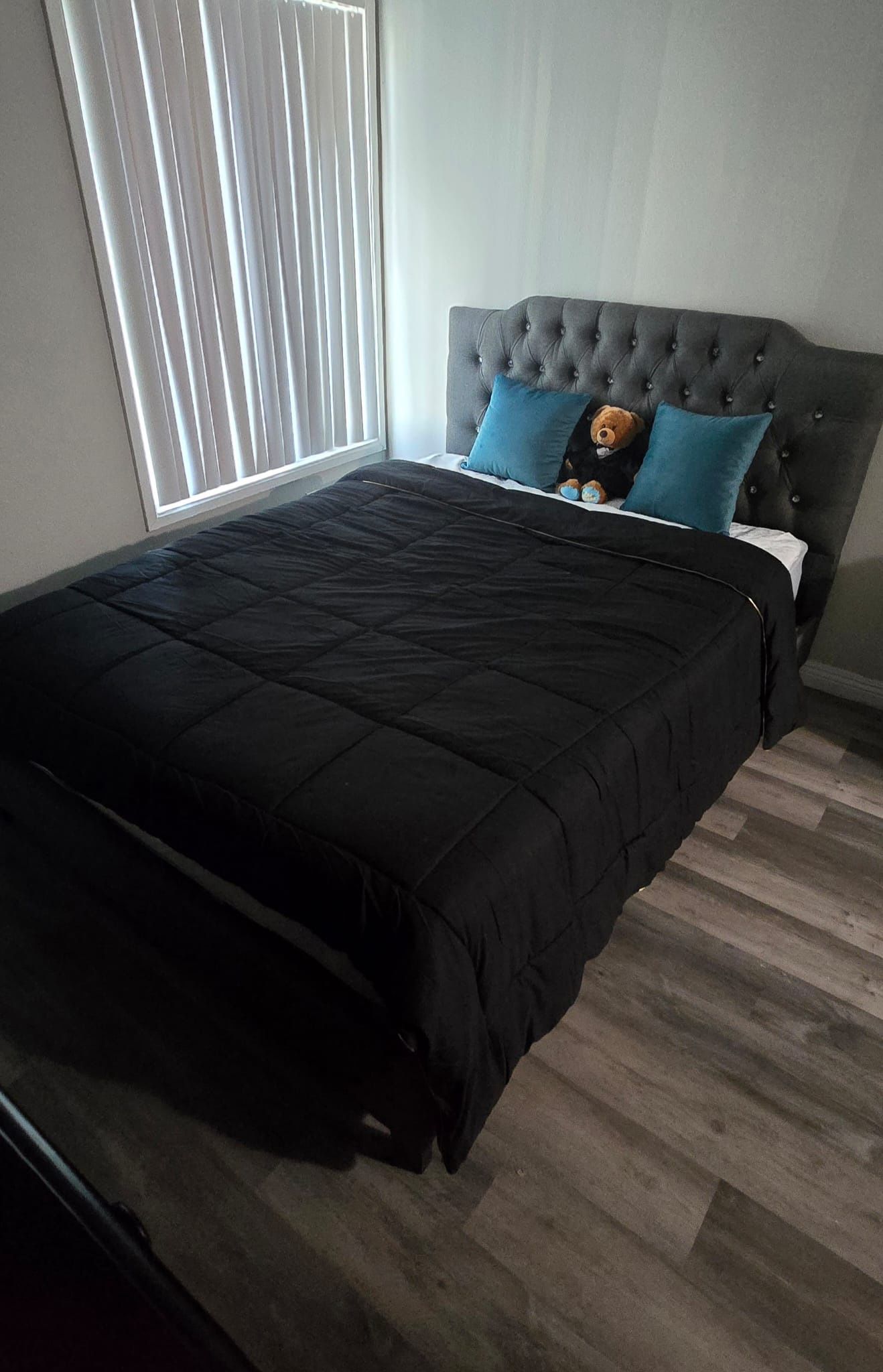 Brand New Queen Bed Never Been Used With bed Frame