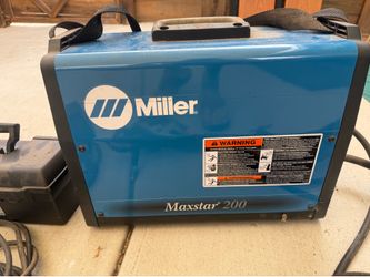 Miller MaxStar 200 Tig Welder