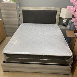 Queen Size Mattress 10 Inches Thick New From Factory Quality & Comfort Also Available Twin-Full-King Delivery 🚚 Available 