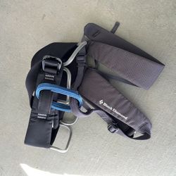 Black Diamond climbing Harness Men  - Brand New  