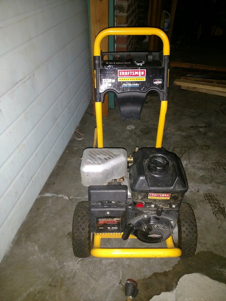 Craftsman professional pressure washer 3100 psi 2.8 gpm