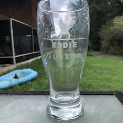 Stranger things Eddie Munson Inspired Glass 