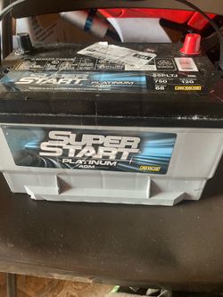 Battery “Super start platinum AGM”