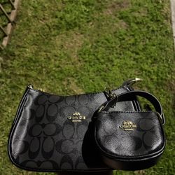 black coach bag 