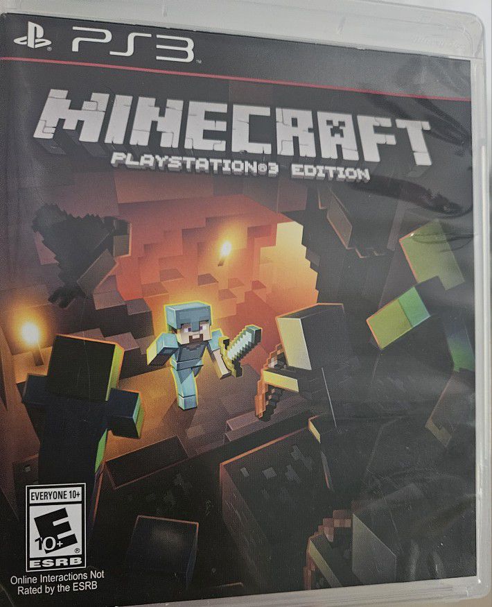 Playstation 3 Minecraft Game