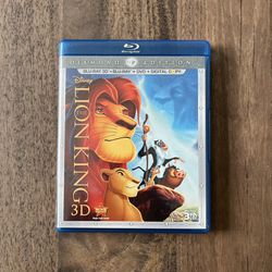 Disney The Lion King Diamond Edition Blu-Ray 3D, Blu-ray, DVD & Digital Movies