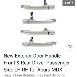 New Exterior Door Handle Front & Rear Driver Passenger Side LH RH for Acura MDX