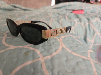 Versace sunglassesBlack and gold