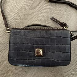 Sweet Dooney & Bourke Crossbody Purse Denison Steel Grey 