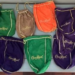 CR Crown Drawstring Bags different colors $15 for all 